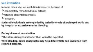 Normal puerpérium 6 weeks after pregnancy | PPTX