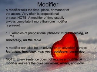 Normal sentence pattern in english | PPT