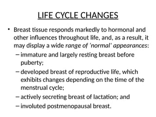 Normal Brea NORMAL STRUCTURE OF BREAST AND BENIGN LESIONS OF (2).pptx