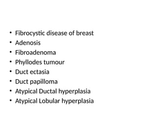 Normal Brea NORMAL STRUCTURE OF BREAST AND BENIGN LESIONS OF (2).pptx