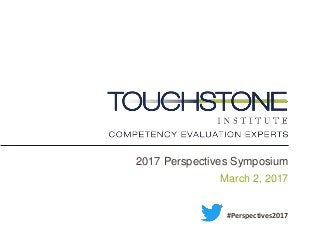 2017 Perspectives Symposium
March 2, 2017
#Perspectives2017
 