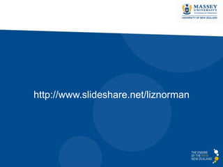 http://www.slideshare.net/liznorman
 
