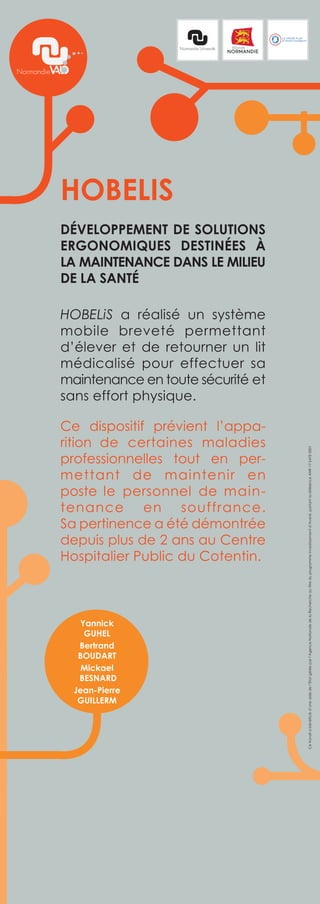 Hobelis, une entreprise en création