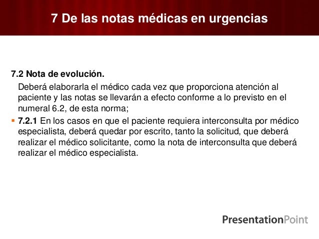 Norma oficial mexicana nom 004-ssa3-2012, del expediente clinico