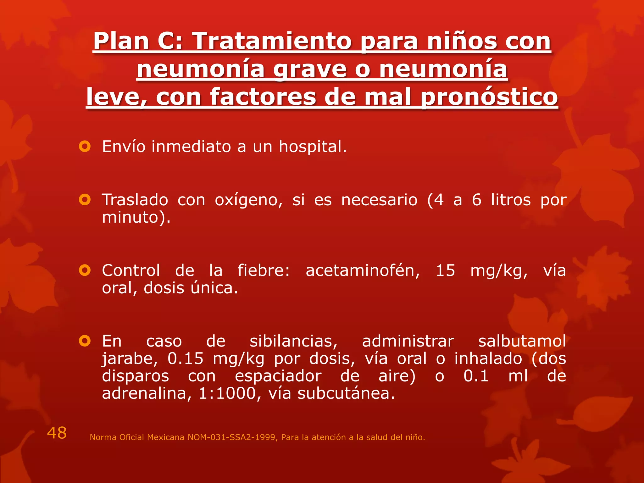 Norma oficial mexicana nom 031-ssa2-1999, para la atención | PPTX