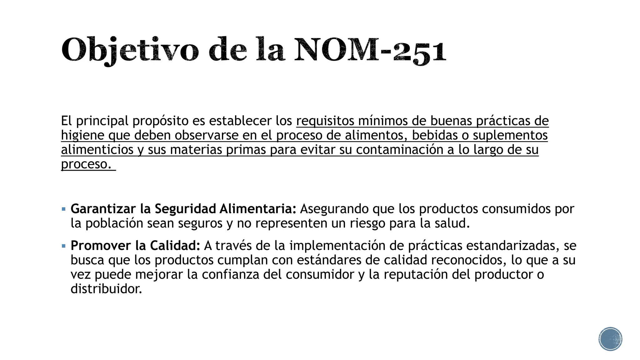 Norma Oficial Mexicana NOM-251-SSA1-2009.pptx
