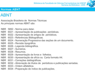 Normas ABNT | PPT