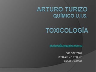 aturizod@uniguajira.edu.co
301 377 7169
8:00 am – 12:00 pm
Lunes - viernes
 