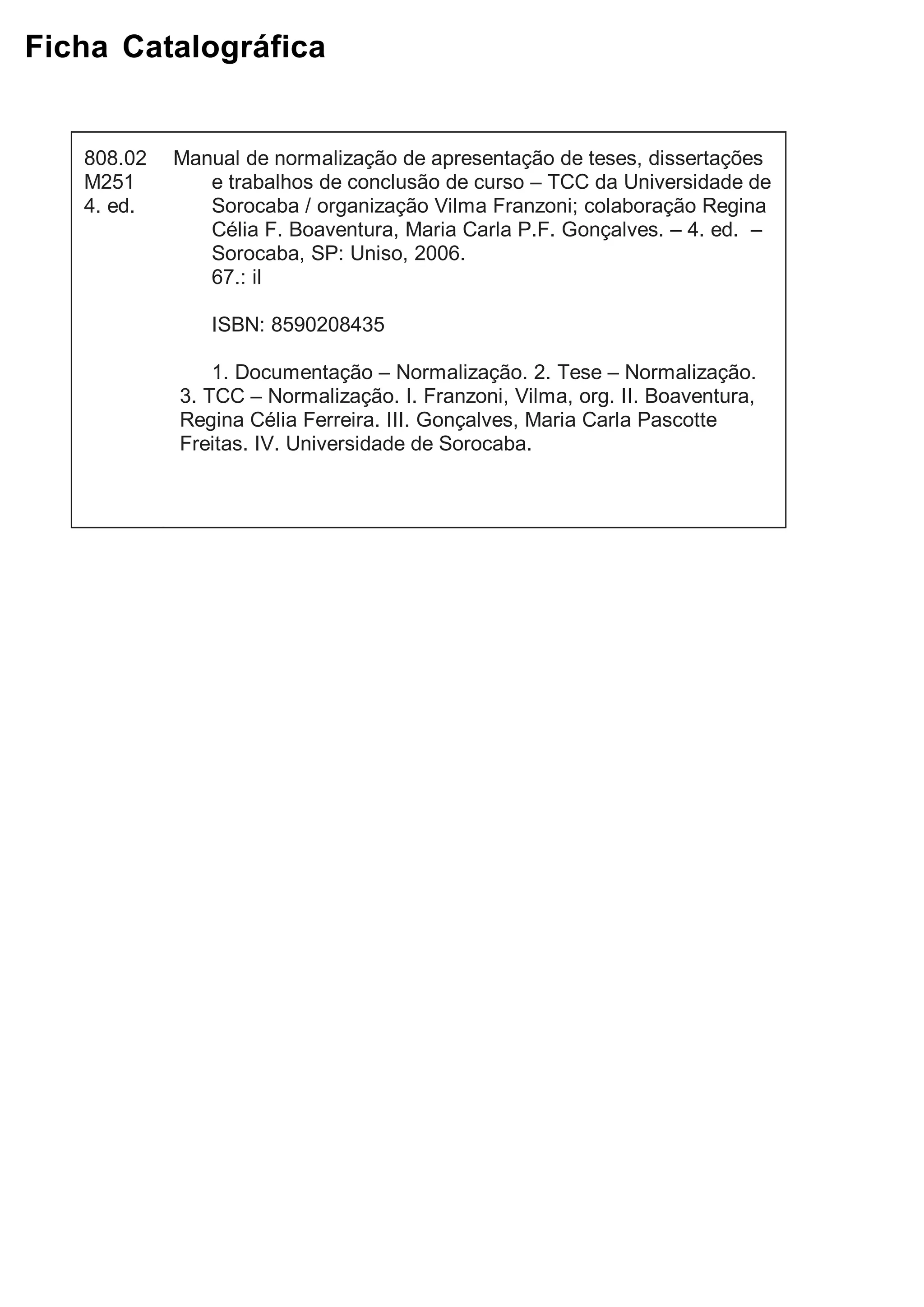 Normas Abnt Para Trabalhos Academicos | PDF