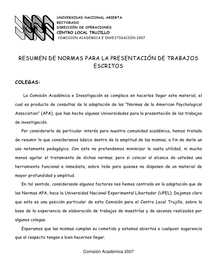 Normas Apa - Upel