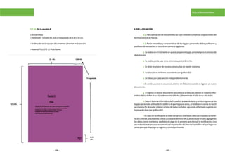 370 371
ESCALAFÓN MAGISTERIAL
	 5.7.10.DelasecciónX
	Característica:
	 •Dimensión:TamañoA4,máseltroqueladode3.00x32cm.
	 •Sedescribeenlatapalosdocumentosainsertarenlasección.
	 •MaterialFOLCOTE12UVbrillante.
6.DELAFOLIACIÓN
	 6.1.ParalafoliacióndedocumentoslasIGEDdeberáncumplirlasdisposicionesdel
ArchivoGeneraldeNación.
	 6.2. Por la naturaleza y características de los legajos personales de los profesores y
auxiliaresdeeducación,setendráencuentalosiguiente:
	 a. Serealizaenelmomentoenqueseprepareellegajopersonalparaelprocesode
digitalización.
	 b.Serealizaporlacararectaextremosuperiorderecho.
	 c.Sedebeenumerardemaneraconsecutivasinrepetirnúmeros.
	 d.Lafoliaciónesenformaascendente(vergráfico001).
	 e.Sefoliaraporcadasecciónindependientemente.
	 f. Se continuara con la secuencia anterior de foliación, cuando se ingrese un nuevo
documento.
	 g. Si ingresa un nuevo documento se continúa la foliación, siendo el Sistema Infor-
máticodeEscalafónelqueloordenaraporlafechaydeterminaraelfoliodesuubicación.
	 h.ParaelSistemaInformáticodeEscalafón,labasededatosyenvióeingresodelos
legajospersonalesalÁreadeEscalafónoelquehagasusveces,setotalizaralasumadelas10
secciones a fin de poder obtener el total de todos los folios, siguiendo el formato sugerido en
lapresenteGuía(vergráfico002).
	 i.Encasoderectificaciónsedebetacharcondoslíneasoblicuascruzadaslanume-
raciónanterior,procediendoafoliarycolocareltérminoVALE,debiéndosefirmaryagregando
los datos, como nombres y apellidos el cargo de la persona que efectuó la rectificación. Una
vezrealizadoesteprocesosecomunicaalresponsabledelÁreadeEscalafónoelquehagasus
vecesparaquedispongasuregistroycontrolpertinente.
 