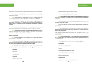 376 377
ESCALAFÓN MAGISTERIAL
versoscoloresyácidosquedegradanlasfibrascomolosencolantesquecomponenelpapel.
	 10.7.Todoslosmétodosprácticosdemantenimientousadosdeberánsercuidado-
samentedocumentados.
	 10.8. Las intervenciones de mantenimiento en el Área de Escalafón o el que haga
susvecesdeberáserpreventivaeinclusoadelantarsealasposiblescausasdedeterioro.
	 10.9. Los métodos de seguridad en el Área de Escalafón o el que haga sus veces
deben asegurar la preservación de la integridad estética, histórica y física de los legajos per-
sonales y basarse en los siguientes principios: Reversibilidad, Compatibilidad, Durabilidad y
Estabilidad.
	 10.10.Lasintervencionesdeconservaciónorestauracióndeberánefectuarseporel
personalqueposeelaexperienciasuficiente,oquecuenteconlacapacidadnecesaria.
	 10.11. Toda intervención, método y material utilizado deberá tener como base las
condiciones ambientales a las cuales estarán sometidos los documentos. Conocer los mate-
rialesconstitutivosdelossoportesymaterialessustentados.
11.DELAPERIODICIDAD
	 11.1. El programa de limpieza para documentos, áreas de trabajo y del repositorio
documentaldebeserpermanente.
	 11.2.EnlasÁreasdeEscalafónoelquehagasusvecessedebeprocurarunalimpie-
za que evite la expansión del polvillo, con un control de eficiencia por lo menos de una vez al
mesparalasáreasderepositorio,ydiariamenteparalasáreasdetrabajo.
	 11.3.ParaladesinfeccióndelÁreadeTrabajo,sumobiliarioymaterialesdestinados
altrabajoconlosdocumentos,esindispensablecontarconlossiguientesmateriales:
	 •Aspiradora.
	 •Trapeadores
	 •Baldesplásticos.
	 •Detergente.
	 •Productosdesinfectantes.
	 •Alcoholantisépticoal70%dispuestoenaspersores.
	 •Implementosdeseguridad.Nebulizadoroaspersor.
	 11.4. Las actividades de limpieza y desinfección se establecen en un Plan Anual de
Trabajo, con un cronograma de actividades y que tenga en cuenta los siguientes aspectos
comomínimo:
	 • La relación del personal que intervendrá, según disponga el responsable del Área
deEscalafónoelquehagasusveces.
	 • Los recursos e insumos serán solicitados bajo un requerimiento y utilizados pro-
porcionalmente.
	 •ElresponsabledeEscalafónrealizaunainspecciónvisualparadeterminarelestado
de conservación y las prioridades, y a partir de este resultado, inicia la limpieza por los docu-
mentosyáreasmásafectadas.
12. DE LAS MEDIDAS DE SEGURIDAD DEL PERSONAL DEL ÁREA DE ESCALAFÓN O EL QUE
HAGASUSVECES
	 12.1. Las IGED deberán asegurar la dotación de implementos para el personal del
Área de Escalafón o el que haga sus veces que custodia, maneja y administra los archivos de
suentidad,talescomo:
	 •Overoles(preferiblementeconcierredecremalleraypuñoajustado)
	 •Guardapolvos
	 •Mascarillasygorrosdesechables
	 •Zapatos
	 •Guantesdesechables(delátexodenitrilo)
	 •Gafasprotectorasplásticastransparentes
	 •Jabónantibacteriallíquido
	 •Gelantibacterial.
	 •Botiquinesconmedicinasbásicasestándarparaoficinas.
 