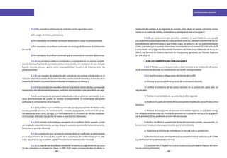 146 147
CONTRATACIÓN DOCENTE
	 5.5.17No procede la celebración de contratos en los siguientes casos:
	 a)En cargos directivos y jerárquicos.
	 b) Por reemplazo de profesor nombrado destacado en plaza no presupuestada.
	 c) Por reemplazo de profesor nombrado con encargo de funciones de la dirección
de una IE.
	 d)Porreemplazodeprofesornombradoqueseencuentredecomisióndeservicios.
	 5.5.18 Los servidores públicos (nombrados y contratados) se encuentran prohibi-
dos de desempeñar más de un empleo público remunerado, con excepción de uno más por
función docente, siempre que no exista incompatibilidad horaria ni de distancia entre las
plazas asumidas.
	 5.5.19 Las causales de resolución del contrato se encuentran establecidas en la
cláusula sexta del Contrato del Servicio Docente suscrito entre el docente y el director de la
Instancia de Gestión Educativa Descentralizada correspondiente (Anexo 1).
	 5.5.20Siloscontratossonresueltosantesdecumplidolostreinta(30)días,corresponde
reconocerlosdíasefectivamentelaborados,medianteactoresolutivoysoloparaefectosdepago.
	5.5.21 La renuncia del postulante adjudicado o de un profesor contratado, lo ex-
cluye definitivamente del cuadro de méritos correspondiente. El renunciante solo podrá
participar en convocatorias de la Etapa IV.
	 5.5.22 El profesor cuyo contrato sea resuelto por desplazamiento del titular como
consecuencia de procesos de nombramiento, rotación, reasignación, reubicación de perso-
nal excedente, entre otros, da lugar a su reincorporación en el cuadro de méritos, respetan-
do el puntaje obtenido. Esta acción se realiza a solicitud del interesado.
	 5.5.23Elcontratoautorizadoporreemplazodeunprofesortitularausente,puede
ser ampliado automáticamente, en caso de que la ausencia se extienda consecutivamente,
hasta por un periodo adicional.
	 5.5.24 La resolución que aprueba el contrato debe ser notificada al administrado
en un plazo máximo de cinco (5) días a partir de su expedición, de conformidad con los artí-
culos 18 y 27 de la Ley N.º 27444, Ley del Procedimiento Administrativo General.
	 5.5.25 Encasodequeelprofesorcontratadonoasumaelcargodentrodeloscinco
(5) días calendario de iniciadas las clases, la DRE/ UGEL según corresponda deja sin efecto su
resolución de contrato al día siguiente de vencido dicho plazo, sin opción a incluirse nueva-
menteenelcuadrodeméritos,limitándosesuparticipaciónsoloenlaetapaIV.
	 5.5.26 Las resoluciones que aprueben contratos no sustentados en una vacante
condisponibilidadpresupuestal,sonnulasdeplenoderecho,debiendoestablecerselasres-
ponsabilidades administrativas a que hubiera lugar, sin perjuicio de las responsabilidades
civiles y penales que se puedan determinar, concordante con el numeral 26.2 del artículo 26
y el numeral 2 de la Segunda Disposición Transitoria del Texto Único Ordenado de la Ley N.º
28411, Ley General del Sistema Nacional de Presupuesto, aprobado por Decreto Supremo
N.º 304-2012-EF.
	 5.6 DE LAS COMPETENCIAS Y OBLIGACIONES
	
	 5.6.1 El Minedu asume la supervisión a nivel nacional de la conducción del proce-
so de contratación docente, en coordinación con la DRE correspondiente.
	 5.6.2 Son funciones y obligaciones del director de la DRE:
	 a) Efectuar la convocatoria del proceso de contratación docente.
	 b) Verificar la existencia de las plazas vacantes en su jurisdicción aptas para ser
adjudicadas.
	 c) Publicar el consolidado de vacantes del ámbito regional.
	 d)PublicarelcuadrodeméritodelospostulantesestablecidoconlaPruebaÚnica
Nacional.
	 e) Publicar el cronograma del proceso en el ámbito regional, el cual debe consig-
nar obligatoriamente todas las actividades previstas en la presente norma, a fin de garanti-
zar la presencia de los profesores al inicio del año escolar.
	 f) Verificar de oficio la autenticidad de las declaraciones juradas, documentos, in-
formaciones y traducciones proporcionadas por el administrado.
	 g) Supervisar el proceso de contratación en las UGEL de su jurisdicción.
	 h)ResolverlosrecursosadministrativosdesucompetenciadeacuerdoalaLeyN.º27444,
LeydelProcedimientoAdministrativoGeneral.
	 i) Coordinar con el Órgano de Control Institucional para que se realicen las accio-
nes de control pertinentes.
 