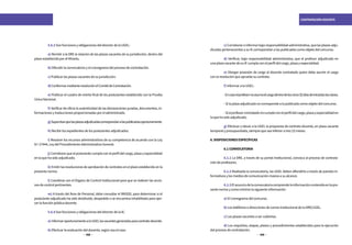 148 149
CONTRATACIÓN DOCENTE
	 5.6.3 Son funciones y obligaciones del director de la UGEL:
	 a) Remitir a la DRE la relación de las plazas vacantes de su jurisdicción, dentro del
plazo establecido por el Minedu.
	 b) Difundir la convocatoria y el cronograma del proceso de contratación.
	 c) Publicar las plazas vacantes de su jurisdicción.
	 d)ConformarmedianteresoluciónelComitédeContratación.
	 e) Publicar el cuadro de mérito final de los postulantes establecido con la Prueba
Única Nacional.
	 f) Verificar de oficio la autenticidad de las declaraciones juradas, documentos, in-
formaciones y traducciones proporcionadas por el administrado.
	 g)Supervisarquelasplazasadjudicadascorrespondanalaspublicadasoportunamente.
	 h) Recibir los expedientes de los postulantes adjudicados.
	 i) Resolver los recursos administrativos de su competencia de acuerdo con la Ley
N.º 27444, Ley del Procedimiento Administrativo General.
	 j)Corroborarqueelpostulantecumplaconelperfildelcargo,plazayespecialidad
en la que ha sido adjudicado.
	 k)Emitirlasresolucionesdeaprobacióndecontratosenelplazoestablecidoenla
presente norma.
	 l) Coordinar con el Órgano de Control Institucional para que se realicen las accio-
nes de control pertinentes.
	 m) A través del Área de Personal, debe consultar el RNSDD, para determinar si el
postulante adjudicado ha sido destituido, despedido o se encuentra inhabilitado para ejer-
cer la función pública docente.
	 5.6.4 Son funciones y obligaciones del director de la IE:
	 a)InformaroportunamentealaUGELlasvacantesgeneradasparacontratodocente.
	 b) Efectuar la evaluación del docente, según sea el caso.
	 c) Corroborareinformarbajoresponsabilidadadministrativa,quelasplazasadju-
dicadas pertenecientes a su IE correspondan a las publicadas como objeto del concurso.
	 d) Verificar, bajo responsabilidad administrativa, que el profesor adjudicado en
una plaza vacante de su IE cumpla con el perfil del cargo, plaza y especialidad.
	 e) Otorgar posesión de cargo al docente contratado quien debe asumir el cargo
con la resolución que apruebe su contrato.
	 f) Informar a la UGEL:
	 -Encasoelprofesornoasumaelcargodentrodeloscinco(5)díasdeiniciadaslasclases.
	 - Si la plaza adjudicada no corresponde a la publicada como objeto del concurso.
	 -Sielprofesorcontratadonocumpleconelperfildelcargo,plazayespecialidaden
la que ha sido adjudicado.
	 g) Efectuar y elevar a la UGEL la propuesta de contrato docente, en plaza vacante
temporal y presupuestada, siempre que sea inferior a tres (3) meses.
6. DISPOSICIONES ESPECÍFICAS
	 6.1 CONVOCATORIA
	 6.1.1 La DRE, a través de su portal institucional, convoca al proceso de contrata-
ción de profesores.
	 6.1.2 Realizada la convocatoria, las UGEL deben difundirla a través de paneles in-
formativos y los medios de comunicación masiva a su alcance.
	 6.1.3Elanunciodelaconvocatoriacomprendelainformacióncontenidaenlapre-
sente norma y como mínimo la siguiente información:
	 a) El cronograma del concurso.
	 b) Los teléfonos o direcciones de correo institucional de la DRE/UGEL.
	 c) Las plazas vacantes a ser cubiertas.
	 d) Los requisitos, etapas, plazos y procedimientos establecidos para la ejecución
del proceso de contratación.
 