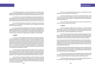 154 155
CONTRATACIÓN DOCENTE
	 6.2.9Concluidalaadjudicación,elComitédeContrataciónremitealaUGELlosexpe-
dientes de los docentes adjudicados con la respectiva copia del Acta, así como el informe final
delprocesodecontratacióndocente,anexandotodaladocumentacióngeneradaenelmismo.
	 6.2.10LaUGEL,unavezrecibidolosexpedientesdelosdocentesadjudicados,son
responsables de emitir en un plazo que no exceda el último día hábil de la primera semana
delmesdefebrero,lasresolucionesqueapruebanloscontratos,previaverificacióndelcum-
plimientodelosrequisitos,garantizandoelpagodesusremuneracionesenelmesdemarzo.
	 6.2.11 El contrato autorizado por reemplazo de un profesor titular ausente podrá
ser ampliado por un periodo similar al del contrato, en caso se prolongue la ausencia del
profesor, sin exceder el año fiscal.
	 6.2.12 Los postulantes, que figurando en el cuadro de méritos correspondiente, no
seadjudiquenalgunavacantetienenlaposibilidaddesercontratados,enlasvacantesquese
generendurantetodoelañolectivooperiodopromocional,siendoresponsabilidaddelComi-
tédeContratacióncomunicaralosinteresadosconunaanticipaciónmínimadesetentaydos
(72)horas,lafechayhoradelasnuevasadjudicaciones,hastaagotarelCuadrodeMéritos.
	 B. ETAPA II
	 6.2.13 En caso se hayan adjudicado plazas a todos los profesores que figuran en
elcuadrodeméritosparaunamodalidad,nivel,cicloeducativoyespecialidadyaúnexistan
vacantes, la DRE/UGEL según corresponda a través de su Comité de Contratación, el segun-
do día hábil de la primera semana del mes de febrero efectúa la convocatoria a un proceso
deadjudicaciónenplazasdeclaradasdesiertas.Elprocesodeadjudicaciónserealizaenacto
público y no debe exceder el primer día hábil de la segunda semana del mes de febrero y la
UGEL, una vez recibido los expedientes de los docentes adjudicados, son responsables de
emitirenunplazoquenoexcedaelúltimodíahábildelasegundasemanadelmesdefebre-
ro, las resoluciones que aprueban los contratos.
	 6.2.14 En esta etapa de existir plazas vacantes desiertas, primero se realiza la ad-
judicación a los postulantes de la misma UGEL que se encuentren en los cuadros de méritos
en una modalidad, nivel, ciclo educativo o especialidad distinta a la plaza declarada desierta,
siemprequeacreditenelrequisitomínimodelaplazaaadjudicarestablecidoenelanexo6de
lapresentenorma,considerandolospuntajesobtenidosporcadaunodeellosenlaprueba.
	 6.2.15 Culminada la adjudicación señalada en el literal precedente, se continúa
con la adjudicación de plazas a los postulantes que figuren en los Cuadros de Méritos de
otras UGEL de la misma región, considerando los puntajes obtenidos por cada uno de ellos
enlapruebaysiemprequeacreditenelrequisitomínimodelaplazaaadjudicarestablecido
en el Anexo 6 de la presente norma.
	 6.2.16 En caso de igualdad de puntaje, se procede con la aplicación de criterios
establecidos en el numeral 6.2.28 de la presente norma.
	 6.2.17 Para la adjudicación de las plazas EIB, los postulantes deberán cumplir
con el nivel de dominio mínimo exigido para la correspondiente lengua originaria (Anexo
11) según la constancia de incorporación en el Registro Nacional de Docentes Bilingües de
Lenguas Originarias del Perú.
	 6.2.18 El Comité de Contratación debe tener en cuenta en esta etapa, de ser el
caso,lasdisposicionesestablecidasparalaEtapaI.
	 C. ETAPA III
	 6.2.19 Si culminadas las adjudicaciones en las Etapas I y II, continúan existiendo
plazas vacantes, el Comité de Contratación convoca a los postulantes que reúnan los requi-
sitos mínimos requeridos para el cargo, conforme al Anexo 6 de la presente norma, a fin de
que estos presenten sus respectivos expedientes para su evaluación.
	 6.2.20EnlasvacantespertenecientesaAulasdeInnovaciónPedagógicayCRT,don-
denosepresenteningúnpostulanteconelperfilmínimorequerido(Anexo6),podránpartici-
parprofesionalescontítulouniversitarioy/ogradodemaestríaodoctoradosenáreasafinesa
laespecialidad,asícomoprofesionalescontítuloprofesionaltécnicodelaespecialidad.
En las vacantes pertenecientes a EBE (psicólogos, asistenta social, tecnólogo médico con
mención en Terapia Física, Terapia Ocupacional o Terapia del Lenguaje, otros debidamente
colegiados de ser el caso), donde no se presente ningún postulante con el perfil mínimo re-
querido(Anexo6),podránparticiparprofesionalescontítulouniversitarioy/oexperienciaen
la discapacidad que requiere la IE.
EncasodelosCRFA,tambiénpodránparticiparprofesionalescontítulouniversitarioy/ogra-
do de maestría o doctorados en áreas afines a la especialidad, así como profesionales con
títuloprofesionaltécnicodelaespecialidad,encumplimientodelPlandeEstudiosdelCRFA
y el Cuadro de Distribución de Horas Pedagógicas.
	 6.2.21 En las vacantes del área curricular de Inglés o de Idioma Extranjero de EBR
SecundariayEBAAvanzado,respectivamente,elComitédeContrataciónenestaetapacon-
voca, evalúa y adjudica a profesores en el siguiente orden de prelación excluyente:
	 a) Profesores titulados en educación en la especialidad de Inglés (siempre que no
se encuentren en el cuadro de méritos establecido con la prueba).
 