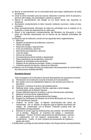 Normas de Convivencia Institucional