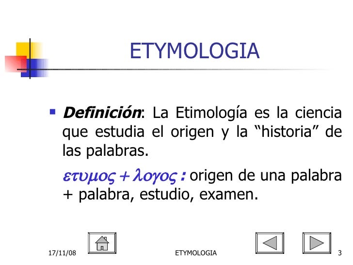 Normas De Etimologia