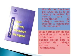 Normas ICONTEC | PPTX