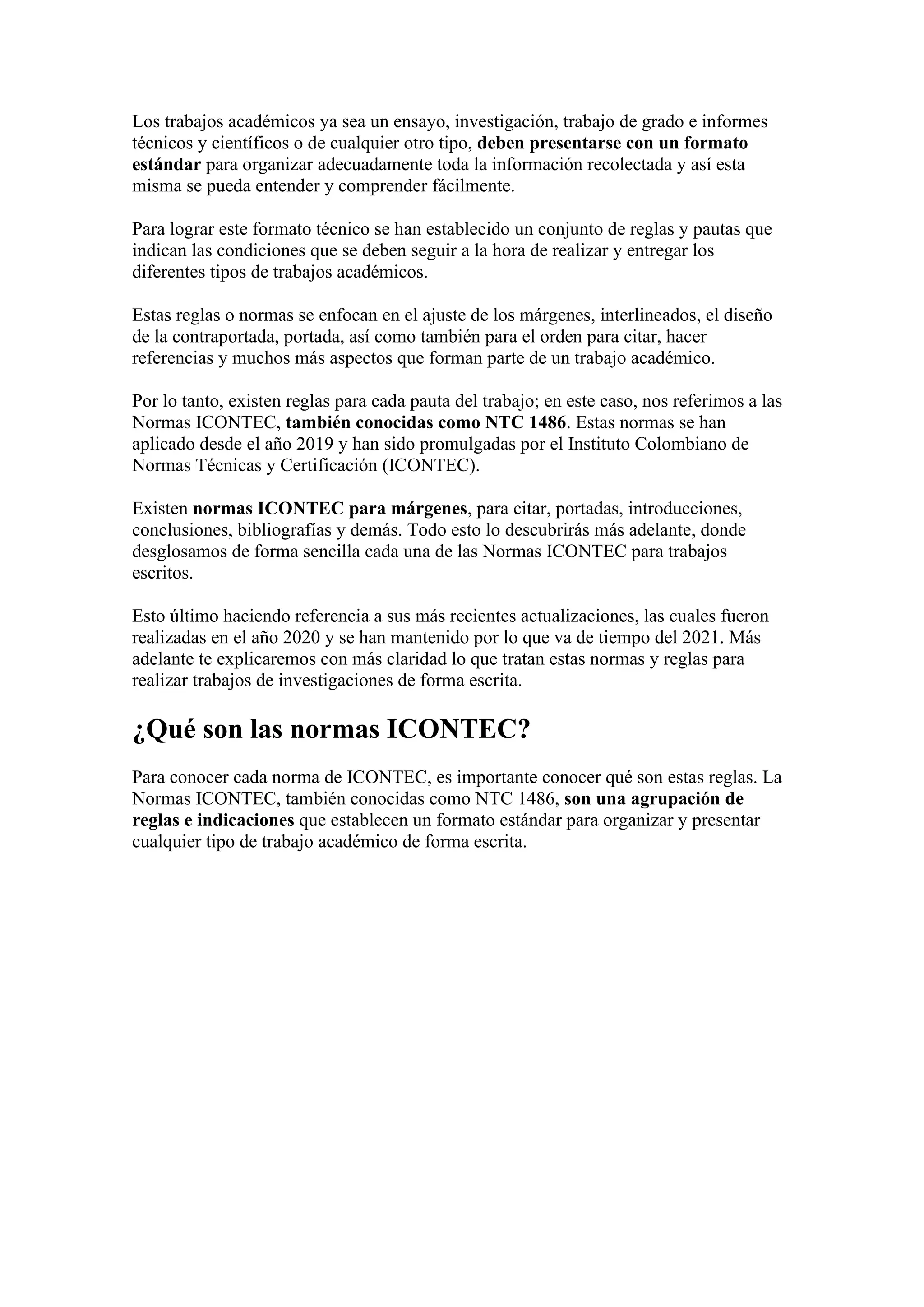 Normas icontec | PDF