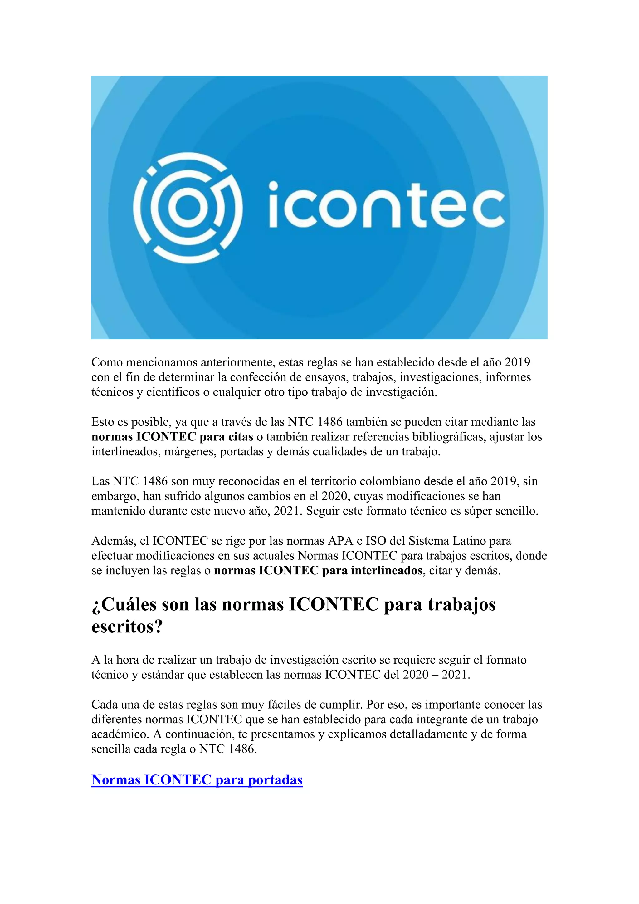 Normas icontec | PDF | Education