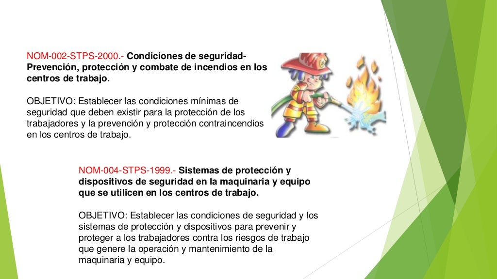 Normas oficialesmexicanasnomstps