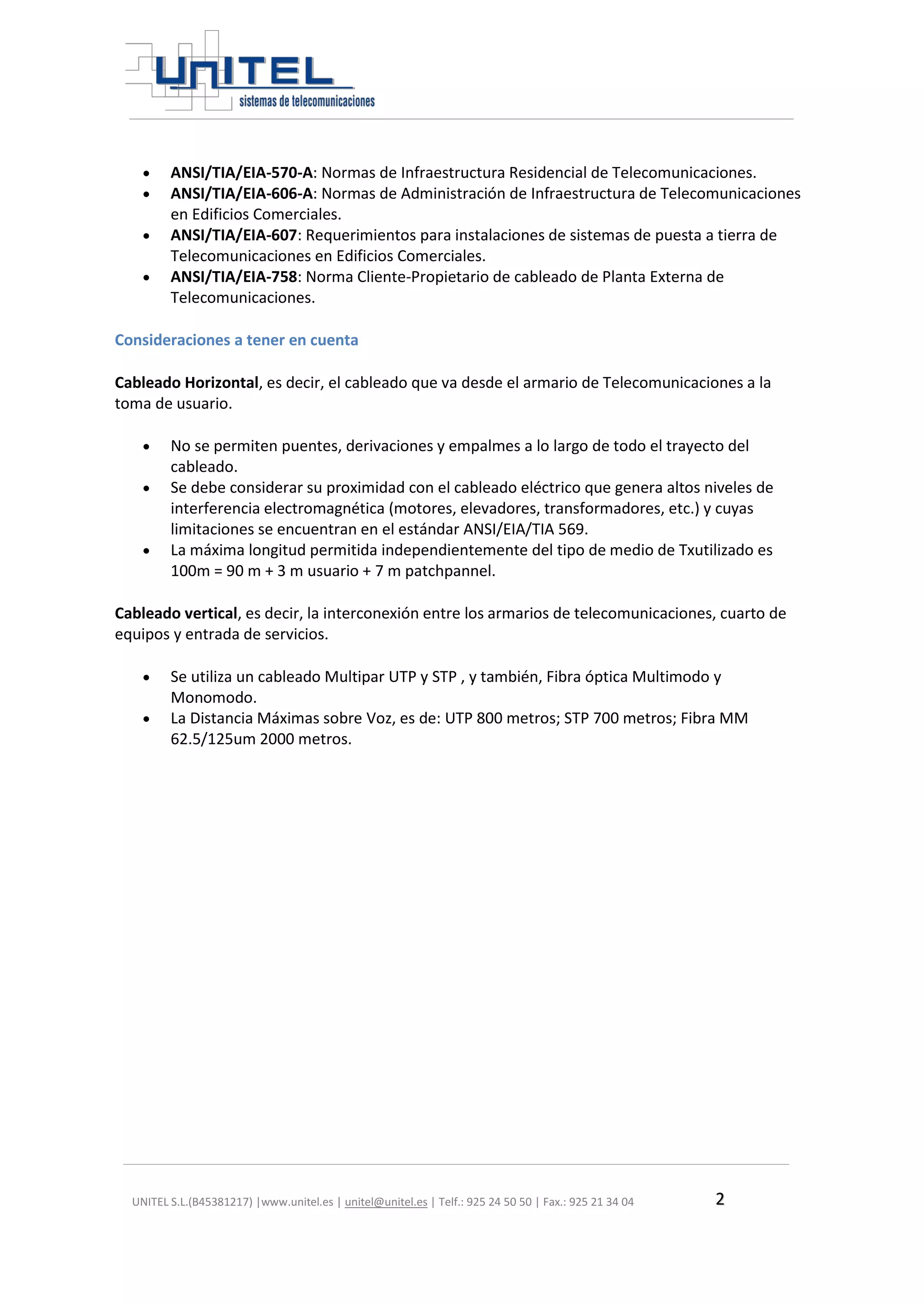 Normas sobre Cableado Estructurado | PDF | Computer Networking | Computing