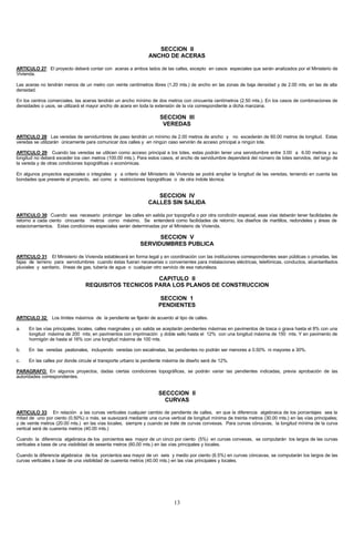 Normas Viales Del Mivi