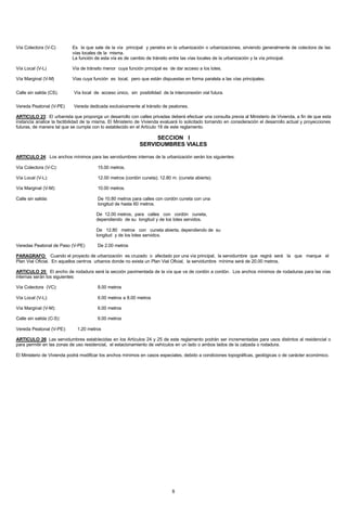 Normas Viales Del Mivi