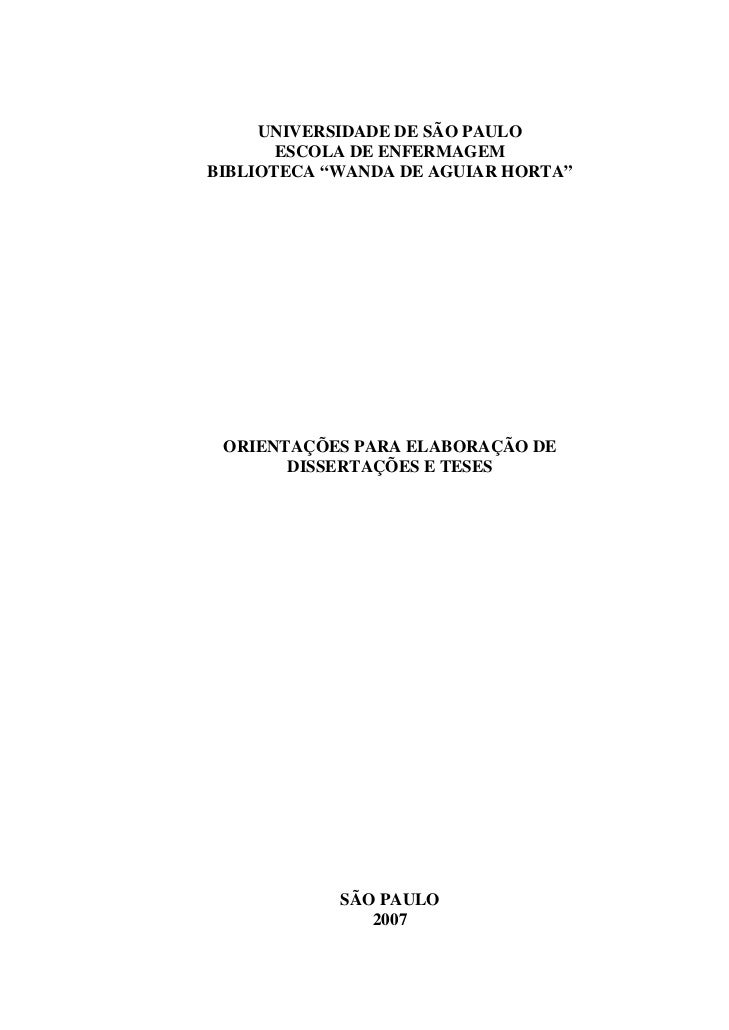 Monografia normas abnt