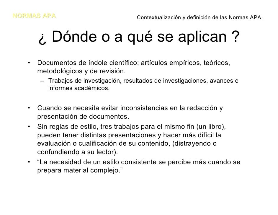 Normas Apa