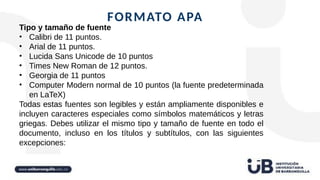 NORMAS APA para presentacion de trabajos .pptx