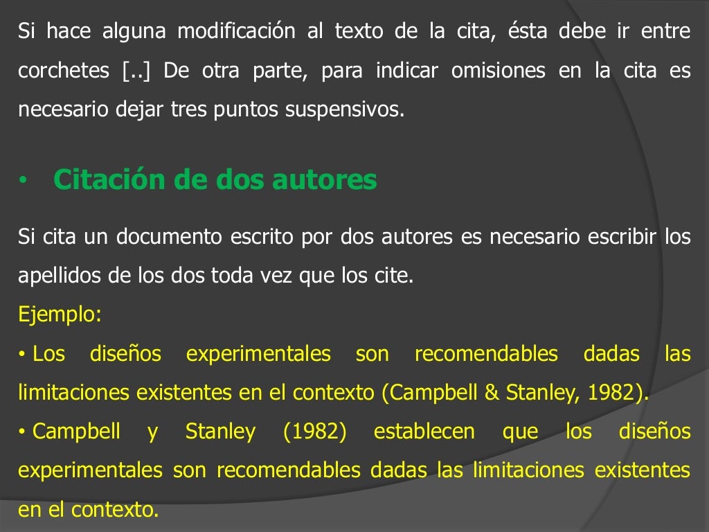 Normas APA - Trabajos Escritos