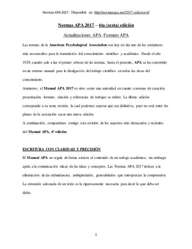 normas apa 6