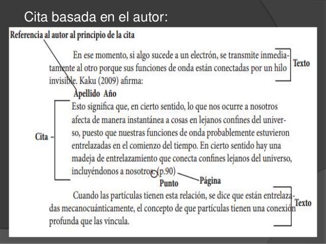 Normas Apa Sexta Edicion