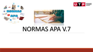 NORMAS APA V.7
 