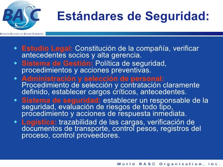 MANUAL DE SEGURIDAD BASC PDF MANUAL DE SEGURIDAD BASC PDF
