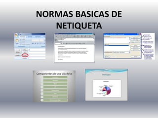 NORMAS BASICAS DE
NETIQUETA
 