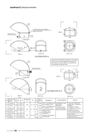 Especificação 25 | Cabeçote para eletroduto




CELESC DIS TRIB UIÇ ÃO   86   APÊNDICE I - ESPECIFIC AÇ ÃO DOS COMPONENTES DA ENTR ADA DE ENERGIA
 