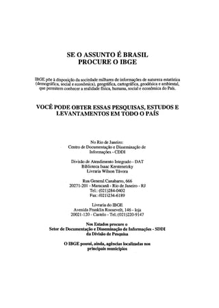 Normas de apresentação tabular ibge 1993