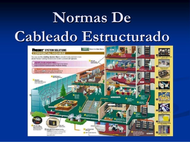 Normas de cableado estructurado pdf