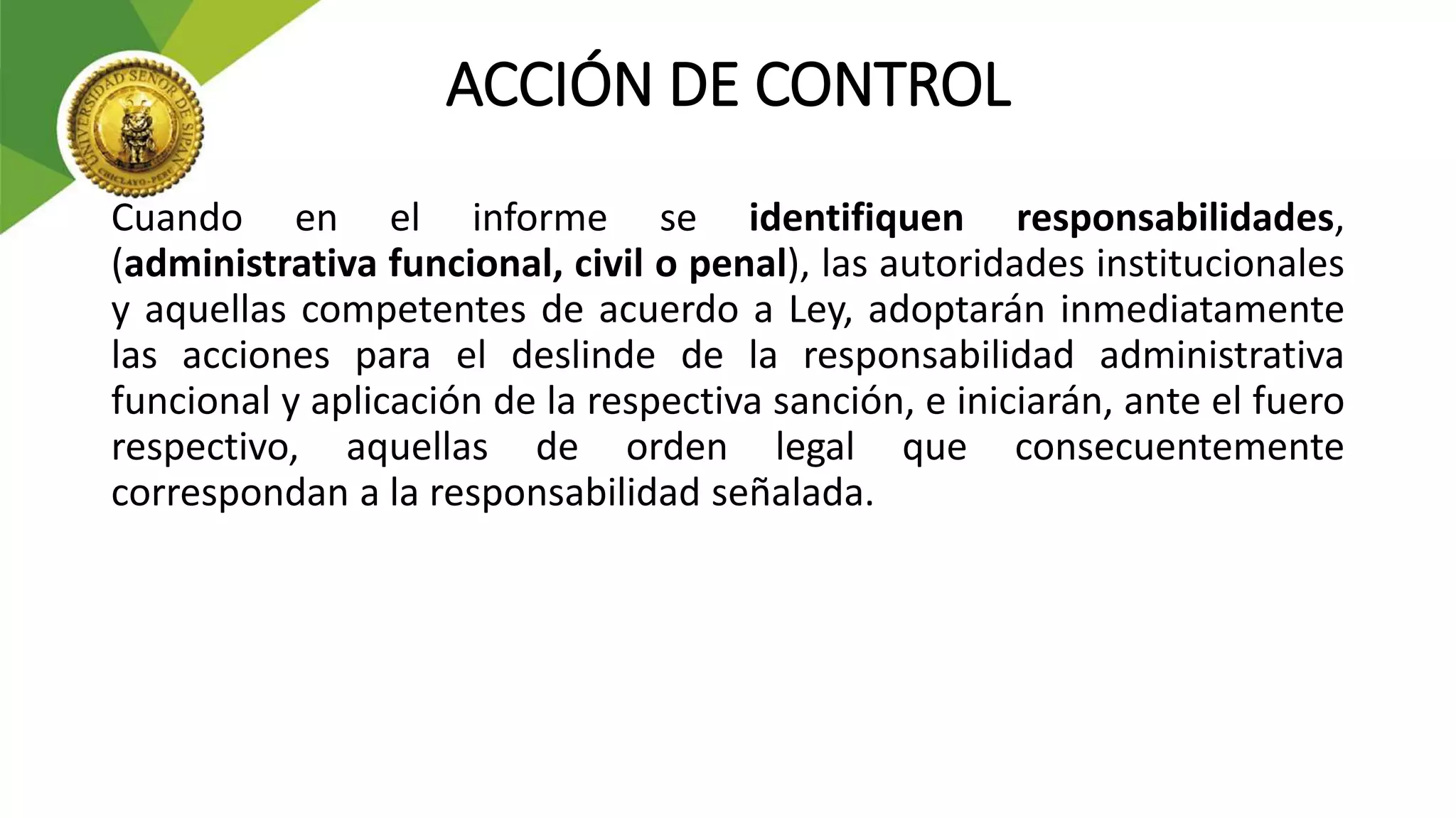 Normas de control externo | PPTX