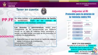 NORMAS DE CONVIVENCIA PARA TERCER Y CUARTO GRADO DE PRIMARIA | PPTX