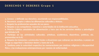 Normas de Convivencia y Medidas Correctivas en Instituciones Educativas ...