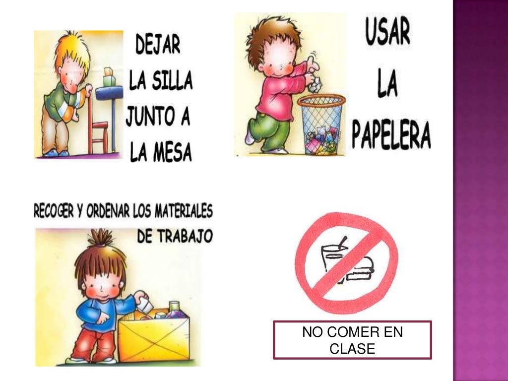 Normas de convivencia en el aula