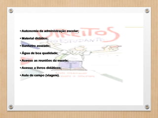 Normas de convivência da EEMAS