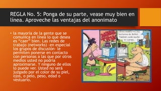 Normas de etiqueta en internet