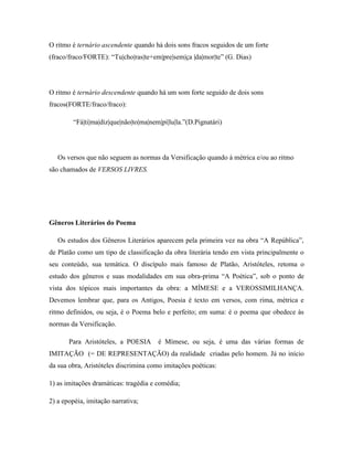 Normas de versificação