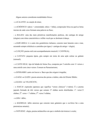 Normas de versificação