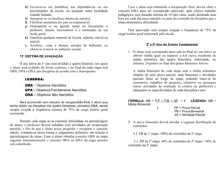 Normas ensino fundamental