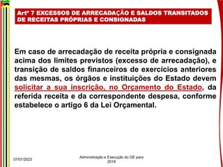 Normas Execução OE 2018.ppt